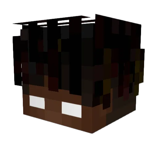 J_Bird27 Minecraft avatar head, 3D render