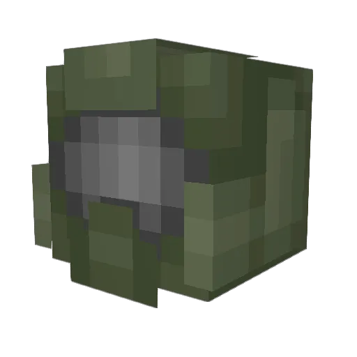 J_Browning Minecraft avatar head, 3D render
