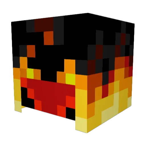 J_DEXXX Minecraft avatar head, 3D render