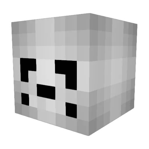 J_GoldenFreddy Minecraft avatar head, 3D render