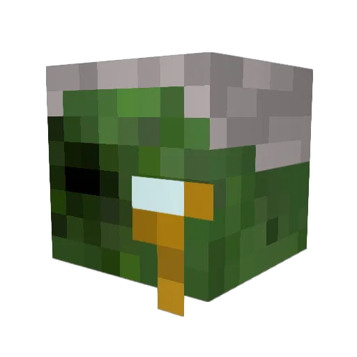 J_Heifetz Minecraft avatar head, 3D render
