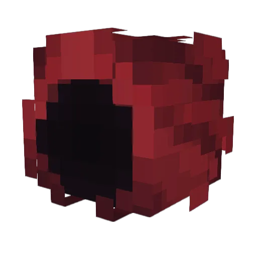 J_J_SINNER Minecraft avatar head, 3D render