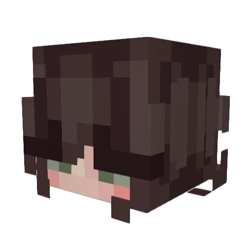 J_Laurene Minecraft avatar head, 3D render