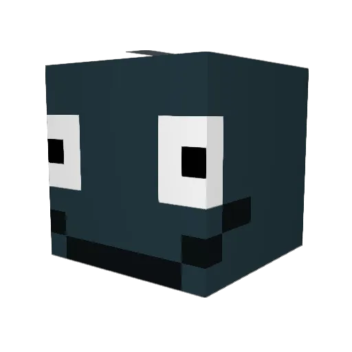J_M0nst3r Minecraft avatar head, 3D render