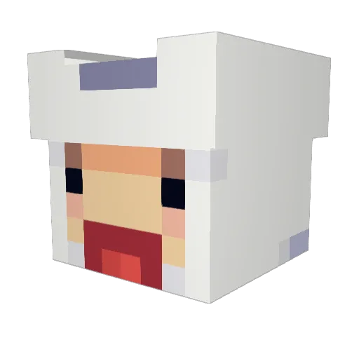 J_Man613 Minecraft avatar head, 3D render