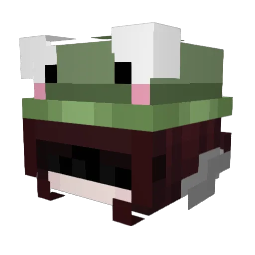 J_Nex Minecraft avatar head, 3D render