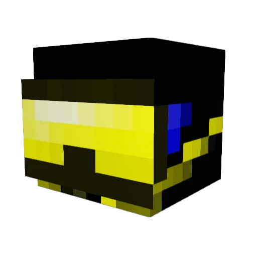 J_Predator Minecraft avatar head, 3D render