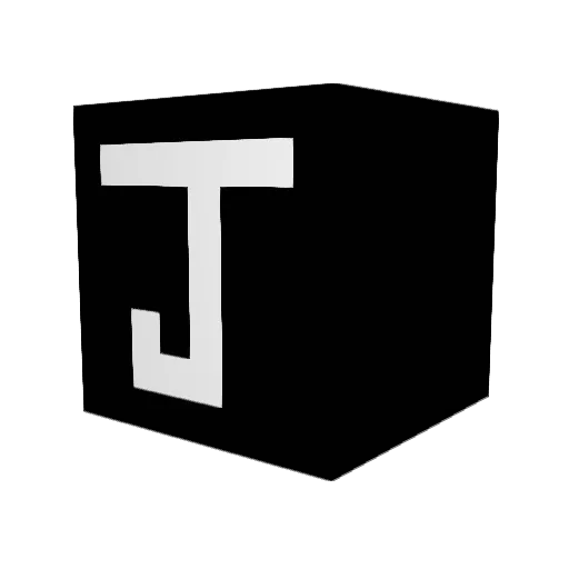 J_RT Minecraft avatar head, 3D render