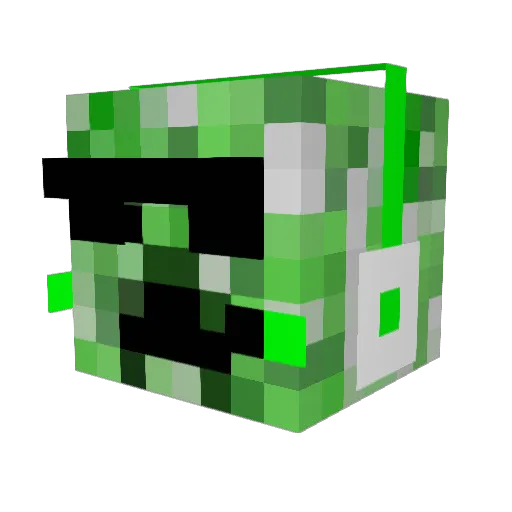 J_Redstone Minecraft avatar head, 3D render