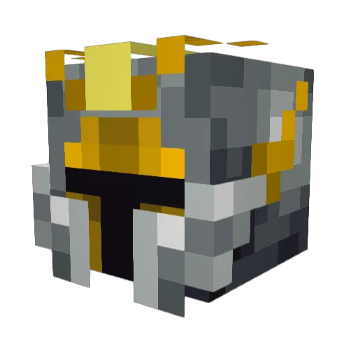 J_Visconti Minecraft avatar head, 3D render