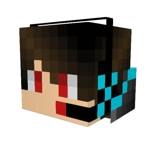 J_o_s_h_y Minecraft avatar head, 3D render