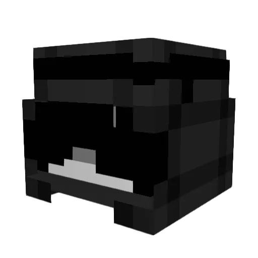 J_xsuz Minecraft avatar head, 3D render