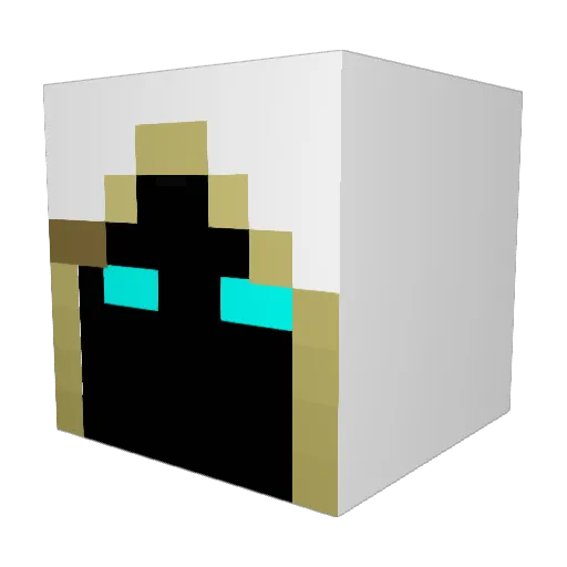 J_yeezuss Minecraft avatar head, 3D render