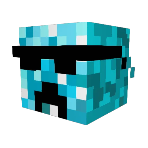 J_zombiekiller Minecraft avatar head, 3D render