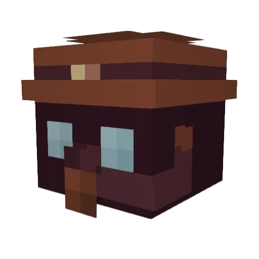 JaBoyRon86 Minecraft avatar head, 3D render