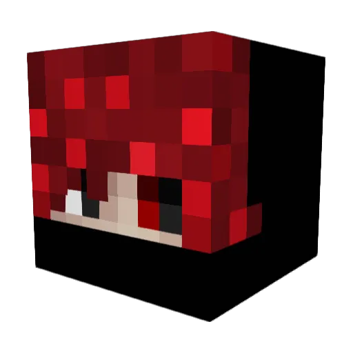 JaHsu4411 Minecraft avatar head, 3D render
