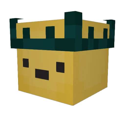 JaKePL14 Minecraft avatar head, 3D render