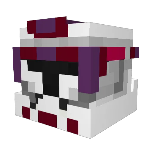 JaPatryk Minecraft avatar head, 3D render