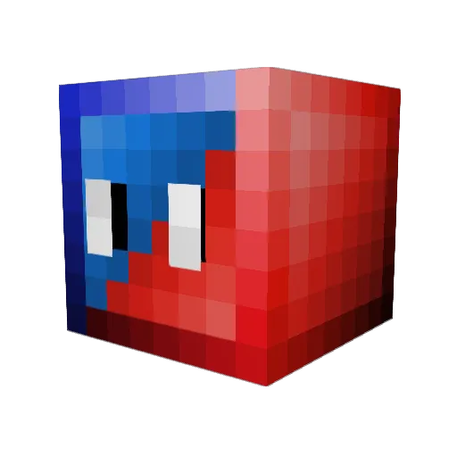 JaRKS_99 Minecraft avatar head, 3D render