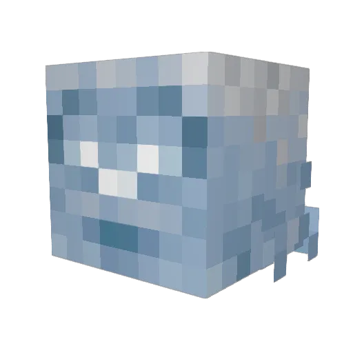 JaYK_AlMoT Minecraft avatar head, 3D render