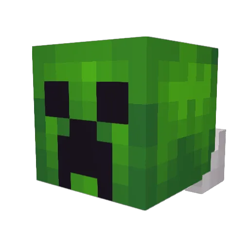 Jaal58 Minecraft avatar head, 3D render