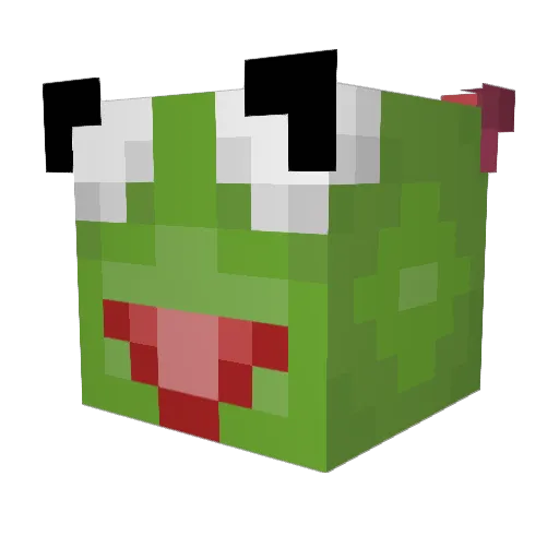 Jaala23 Minecraft avatar head, 3D render