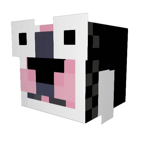 Jaalsaes04 Minecraft avatar head, 3D render