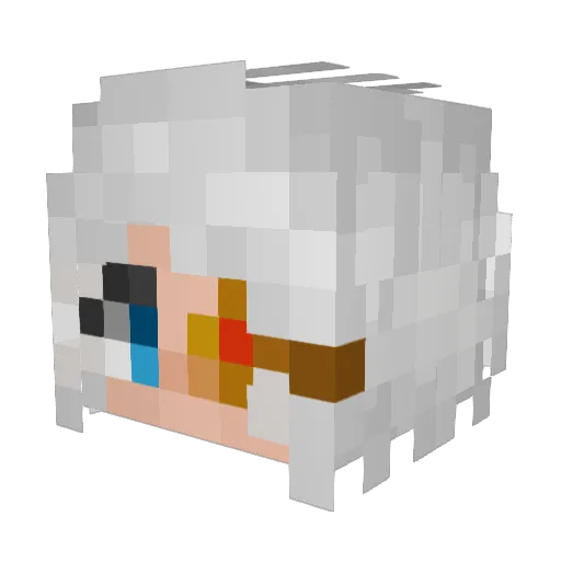 Jaap094 Minecraft avatar head, 3D render