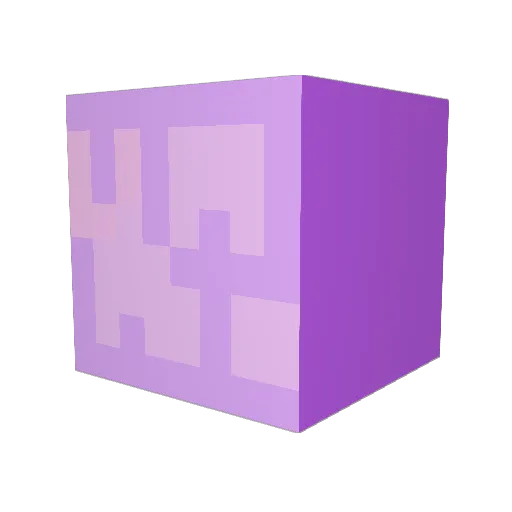 Jaazine Minecraft avatar head, 3D render