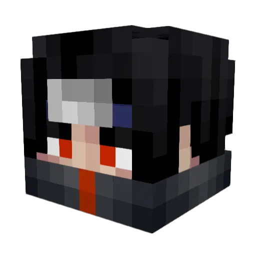 Jab327 Minecraft avatar head, 3D render