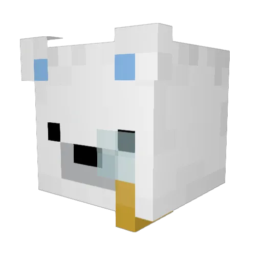 Jab_03 Minecraft avatar head, 3D render