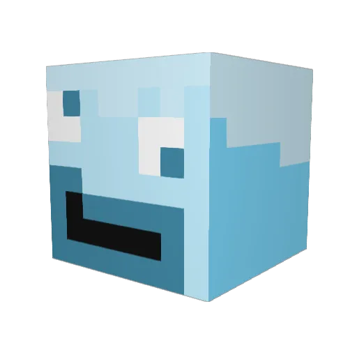 Jaba_lagushka11 Minecraft avatar head, 3D render