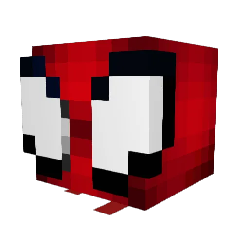 JabbaLover Minecraft avatar head, 3D render