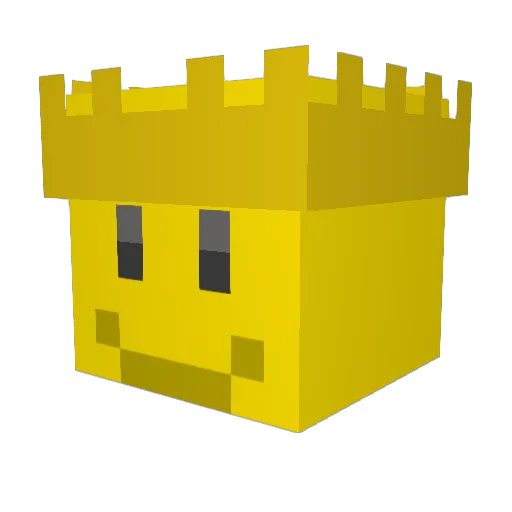 Jabbar1190 Minecraft avatar head, 3D render
