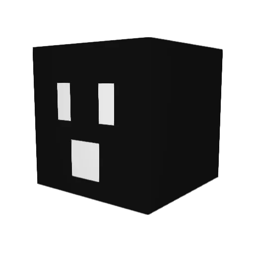 Jabbar_rice Minecraft avatar head, 3D render
