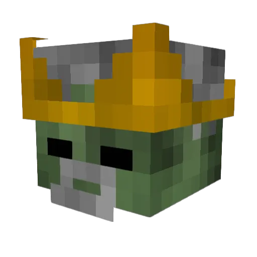 Jabelpeeps Minecraft avatar head, 3D render