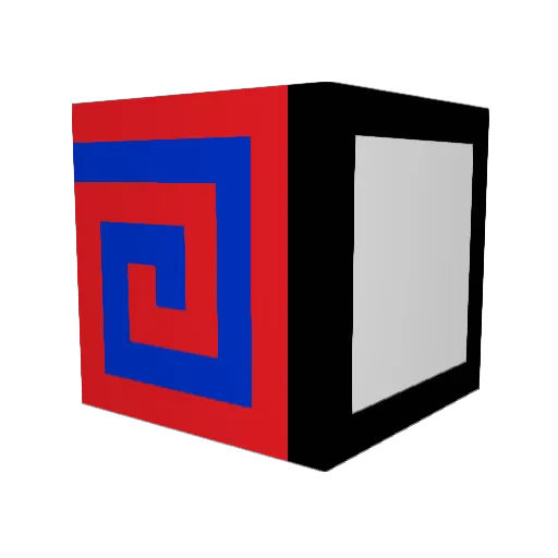 Jabooboo Minecraft avatar head, 3D render