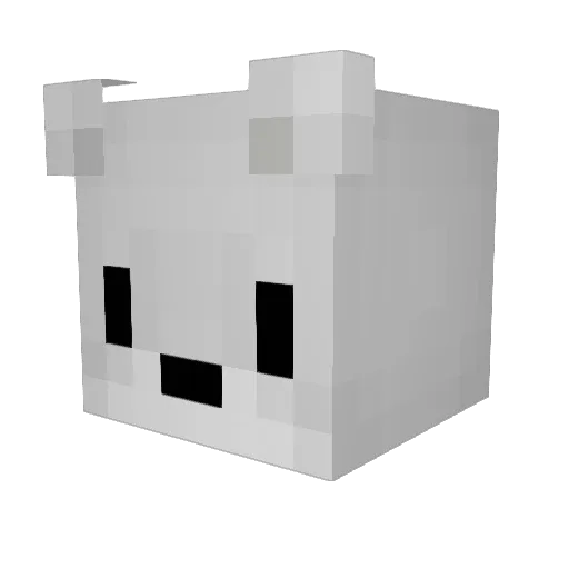 JaborPvP Minecraft avatar head, 3D render