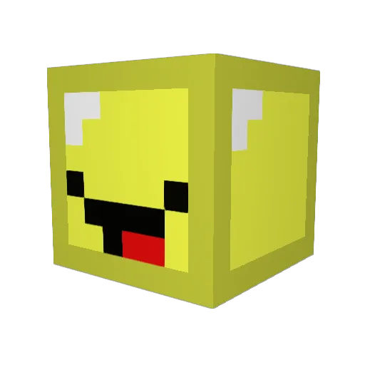 JacGood11 Minecraft avatar head, 3D render