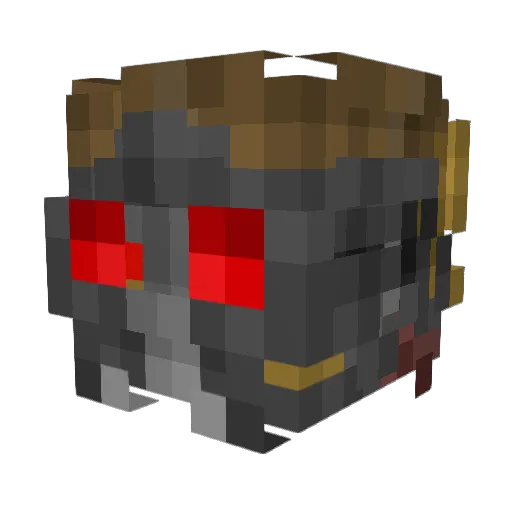 Jaca75 Minecraft avatar head, 3D render