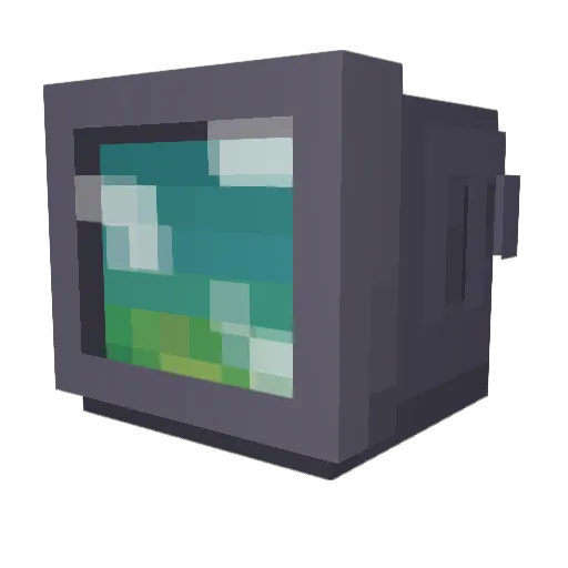 Jacak Minecraft avatar head, 3D render