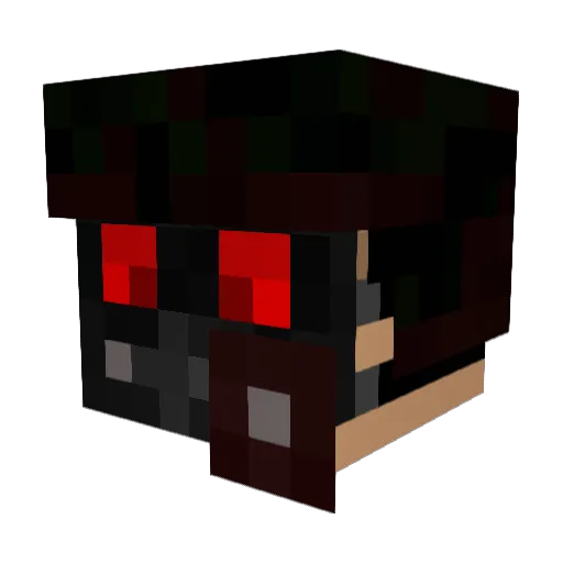 JaceColeman Minecraft avatar head, 3D render