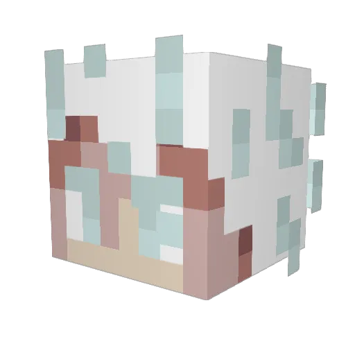 JaceRockwell Minecraft avatar head, 3D render