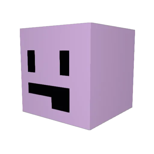 Jacecool_ Minecraft avatar head, 3D render