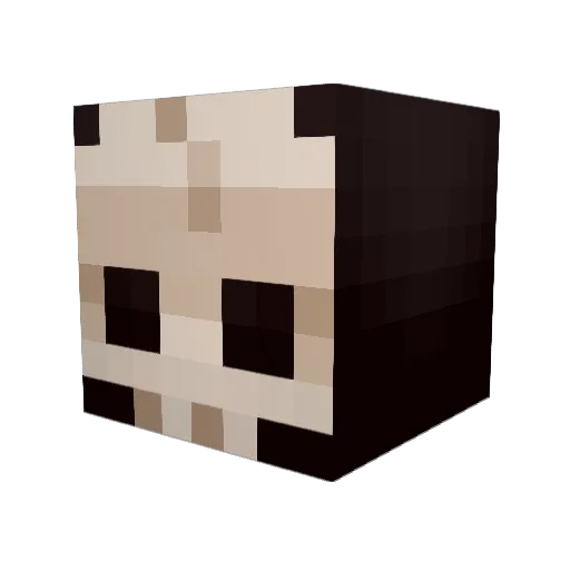 JachoStoje Minecraft avatar head, 3D render