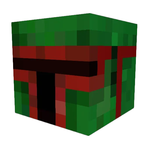 Jack0365 Minecraft avatar head, 3D render