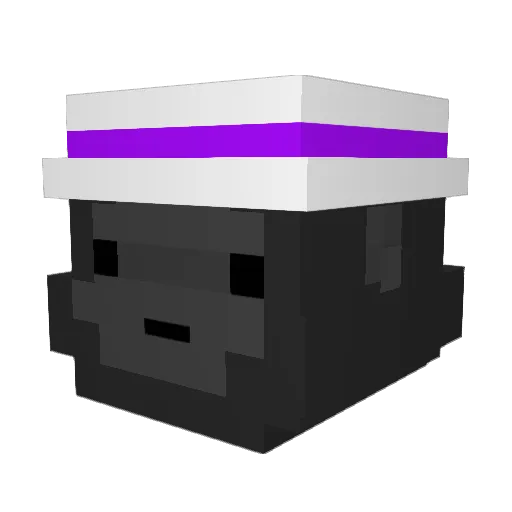 Jack1704 Minecraft avatar head, 3D render