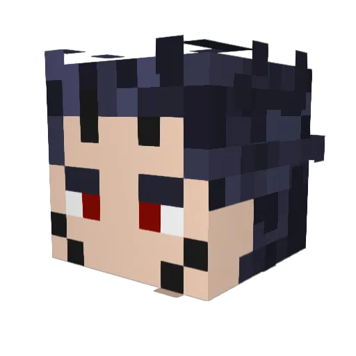 Jack27067 Minecraft avatar head, 3D render
