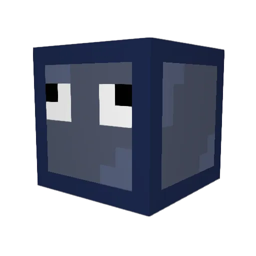 Jack5on Minecraft avatar head, 3D render