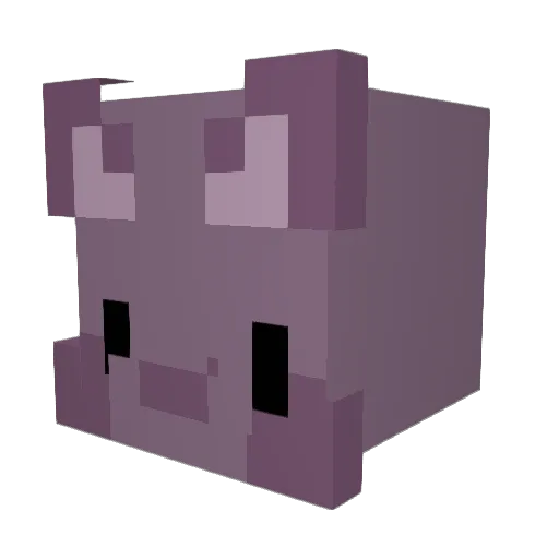 Jack8557 Minecraft avatar head, 3D render